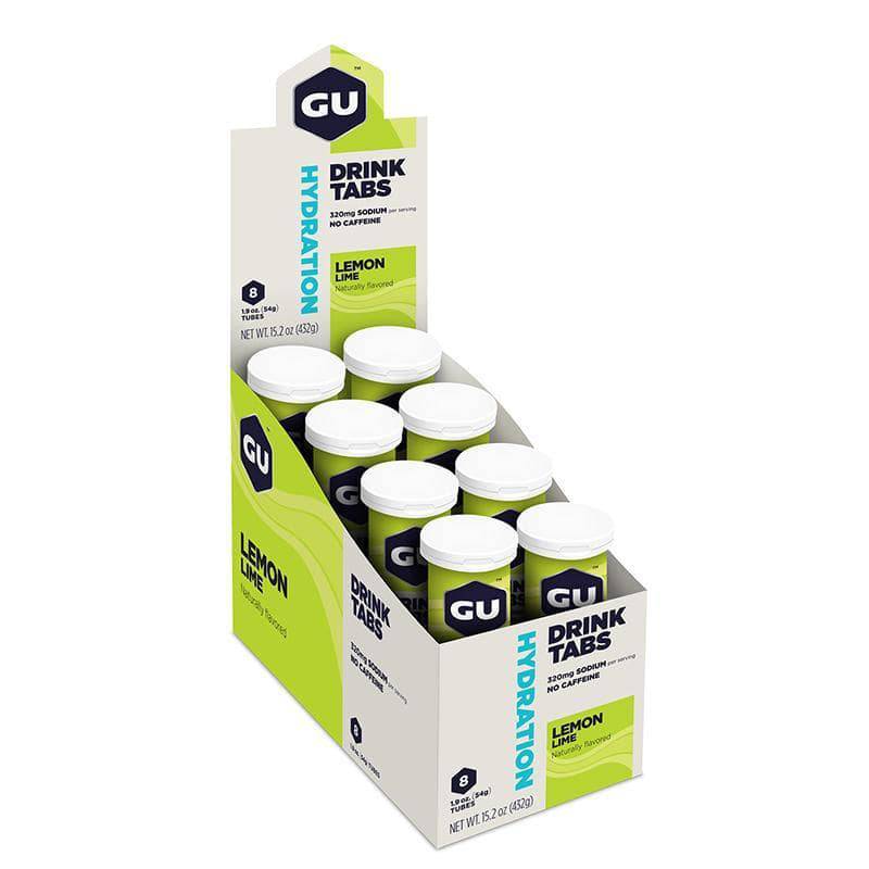 GU Energy Box Hydration Drink Tabs, Lemon-Lime - Rideshop