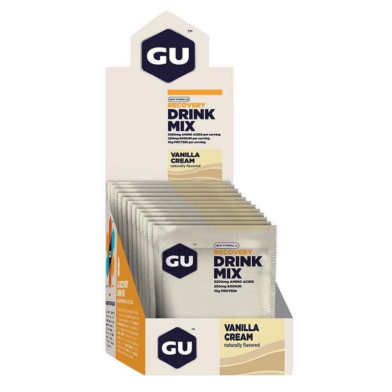 GU Energy Box Recovery Drink Mix, Vanilla Cream - Rideshop