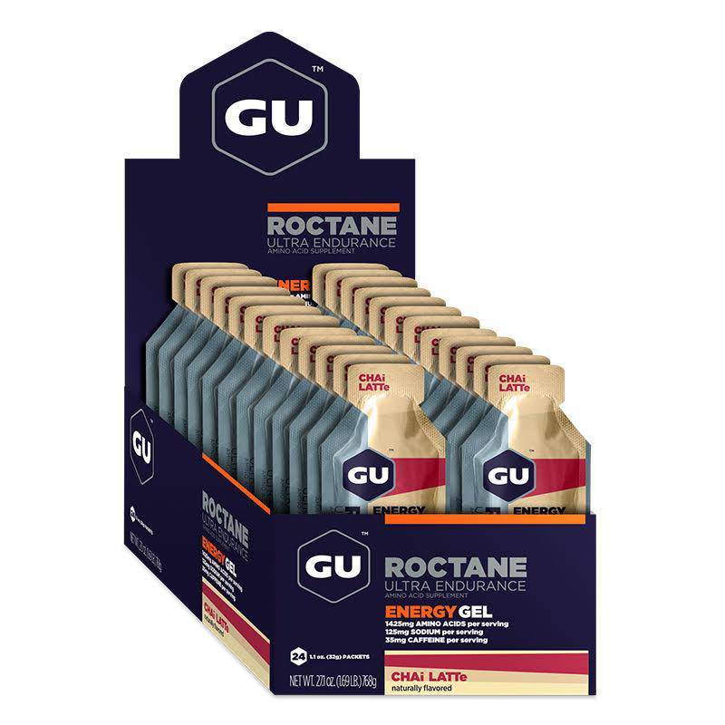 GU Box Roctane Energy Gel, Chai Latte-Rideshop