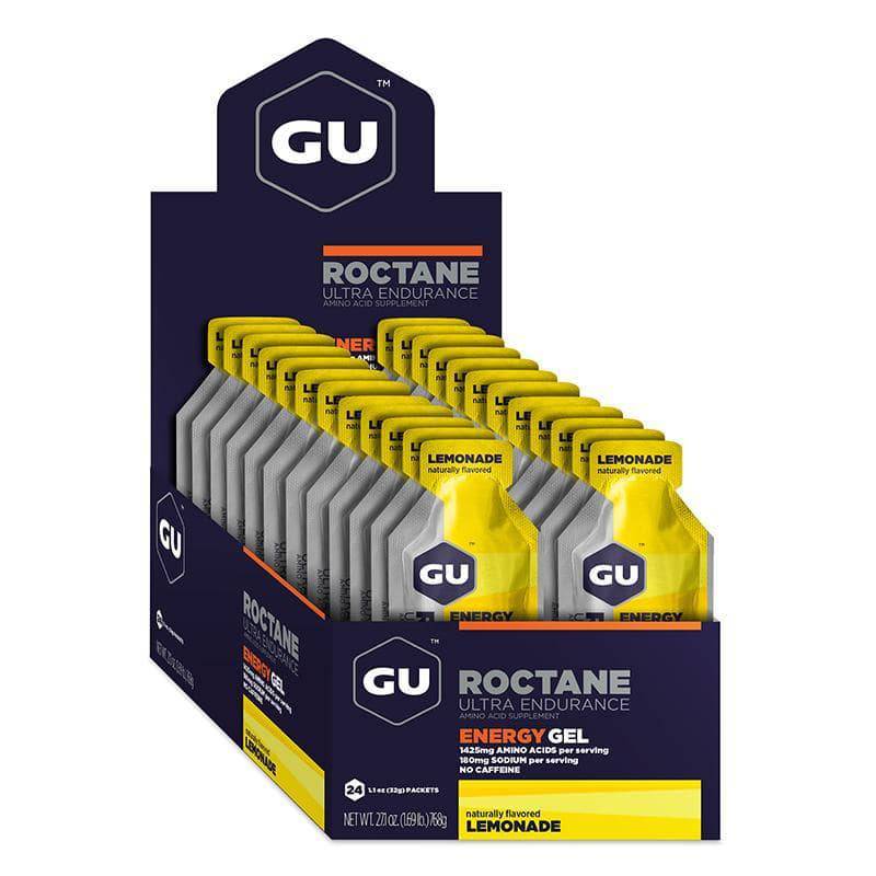 GU Energy Box Roctane Energy Gel, Lemonade - Rideshop