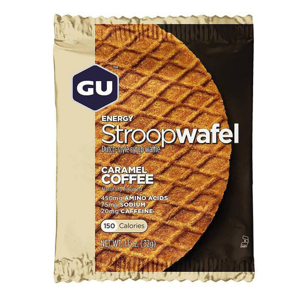GU Energy Stroopwafel, Carmel Coffee-Rideshop