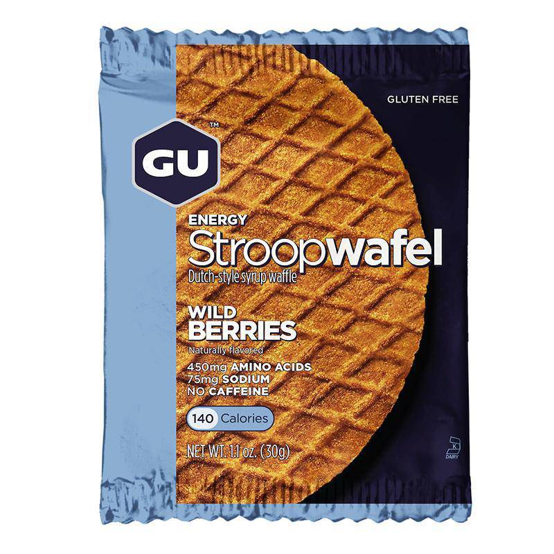 GU Energy Stroopwafel, Wild Berry (GF) - Rideshop