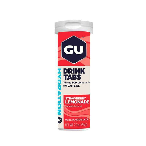 GU Hydration Drink Tabs, Strawberry Lemonade-Rideshop