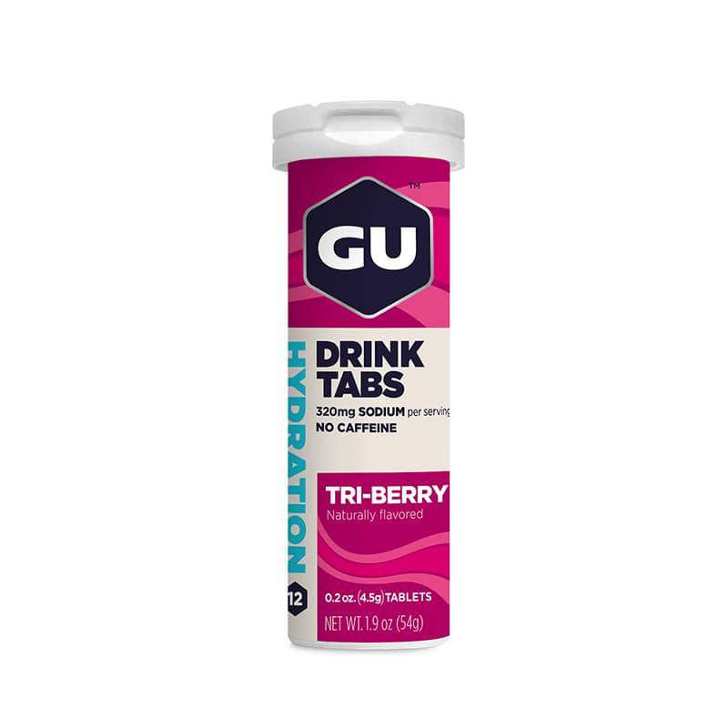 GU Energy Hydration Drink Tabs, Tri-Berry - Rideshop