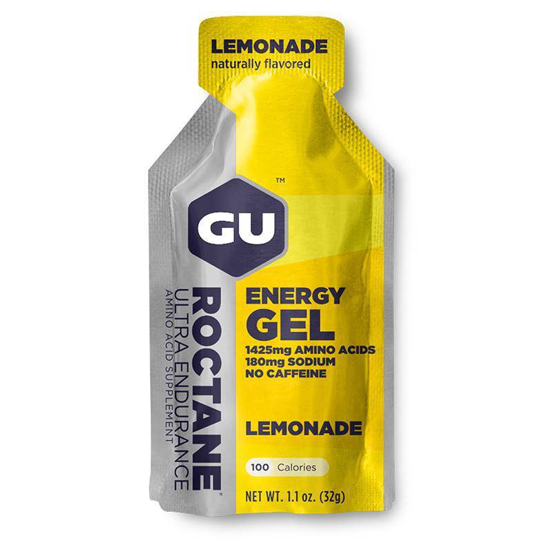 GU Energy Roctane Energy Gel, Lemonade - Rideshop