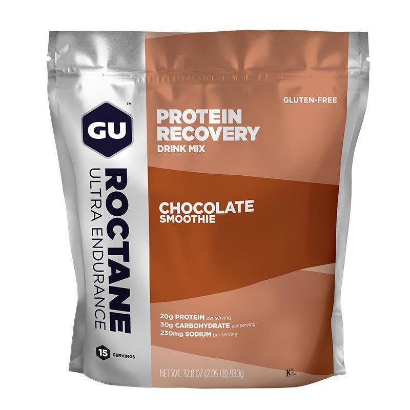 GU Roctane Protein Recovery Drink Mix, Chocolate Smoothie-Rideshop