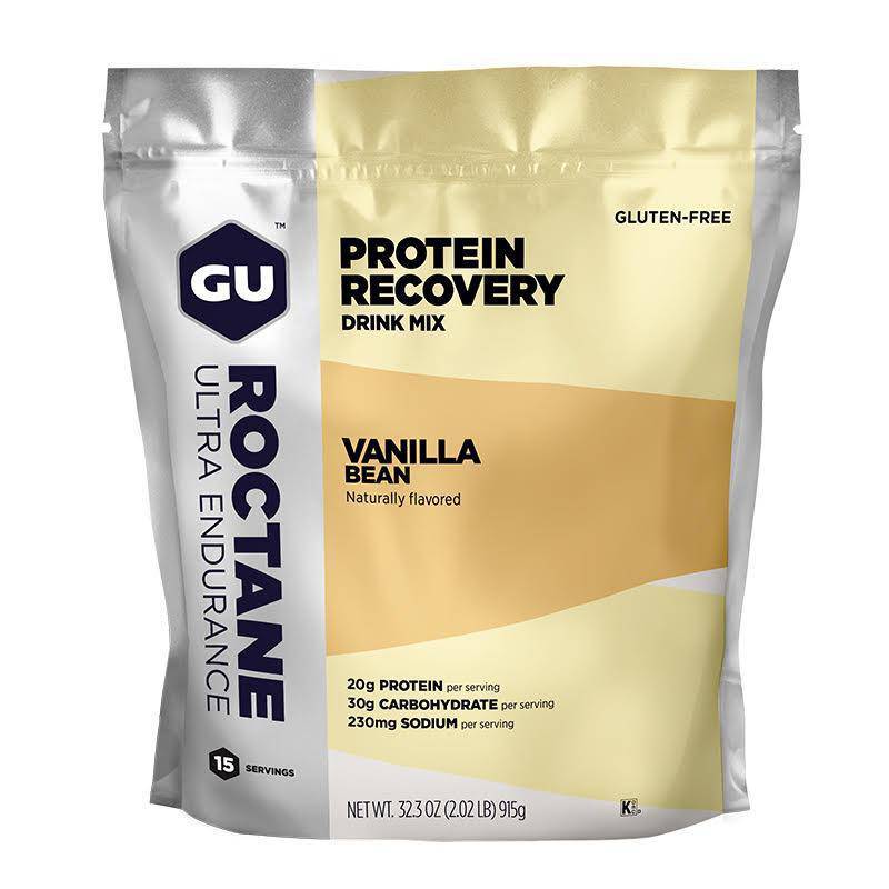 GU Energy Roctane Protein Recovery Drink Mix, Vanilla Bean - Rideshop