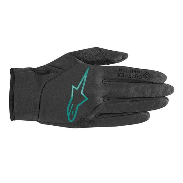 Guantes Alpinestars Stella Cascade Gtx Black Emerald Mujer - Rideshop