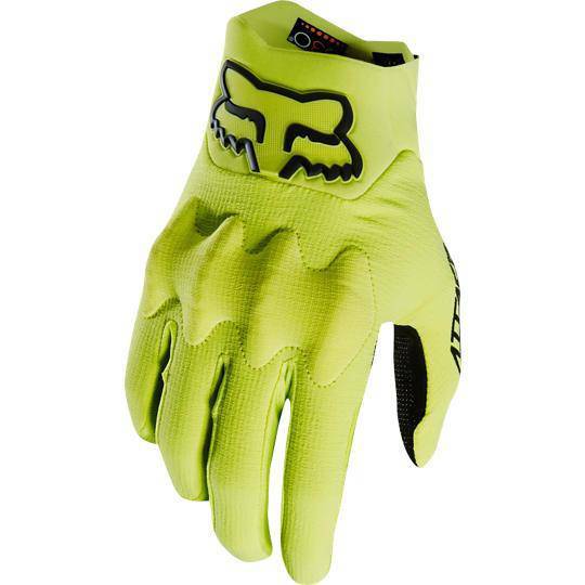 Guantes Bicicleta Attack Amarillo Fox Racing - Rideshop