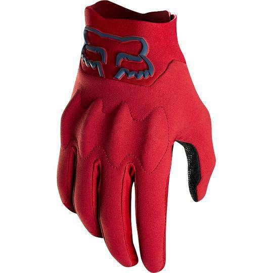 Guantes Bicicleta Attack Fire Rojo Fox Racing - Rideshop