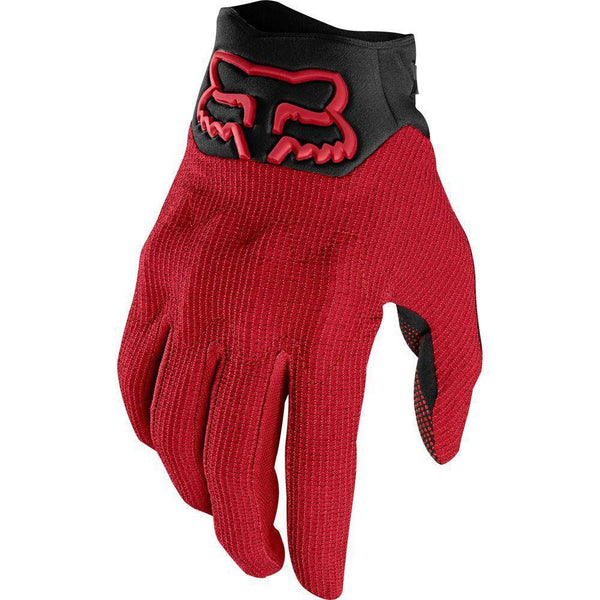 Guantes Bicicleta Defend Kevlar D3O Rojo Fox Racing- - Rideshop