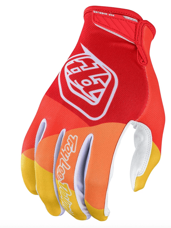 Guantes Designs Air Jet Red / Yellow Troy Lee Designs - Rideshop