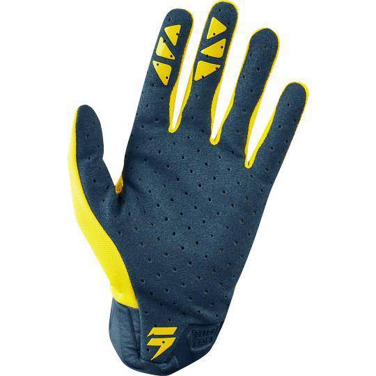 Guantes Moto Black Air Glove Amarillo Shift-Rideshop