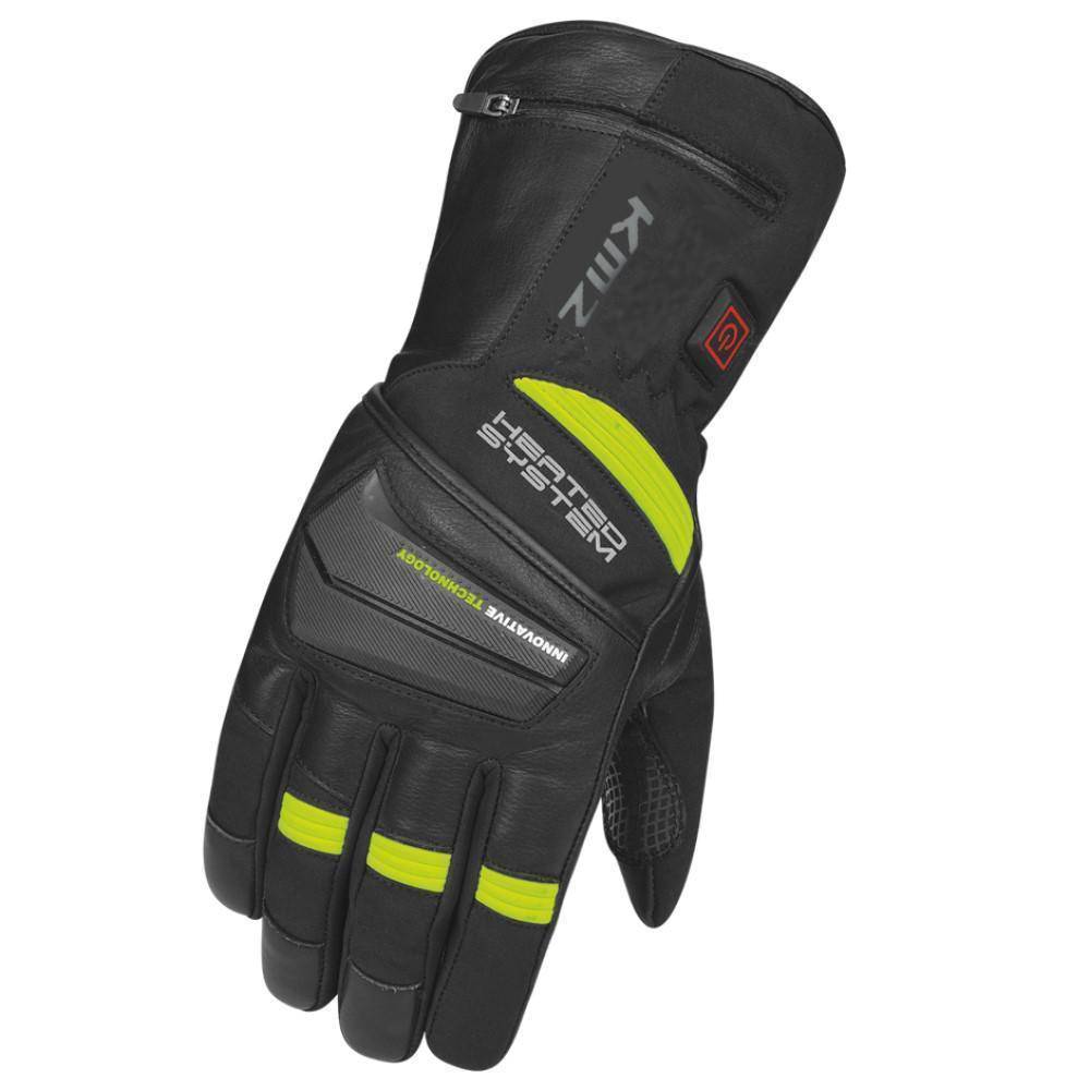 Guantes Moto Calle Cool Negro/Neon KMZ - Rideshop