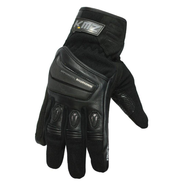 Guantes Moto Calle Raptor II Negro KMZ - Rideshop