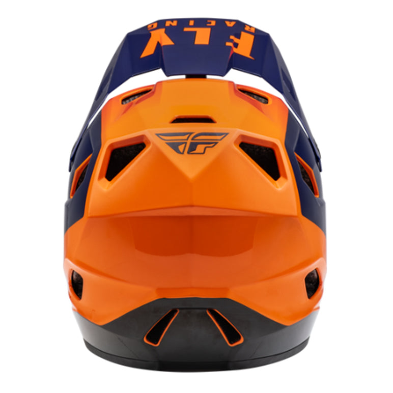 Casco de Bicicleta Rayce Naranjo/Azul Fly Racing - Rideshop