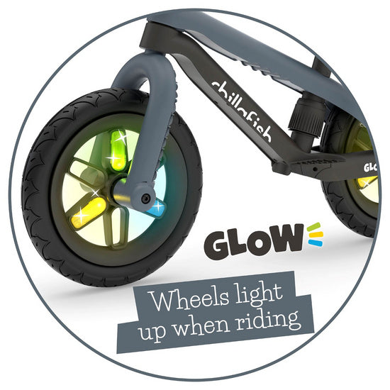 Chillafish Bicicleta De Aprendizaje Bmxie04 Glow Anthracite - Rideshop