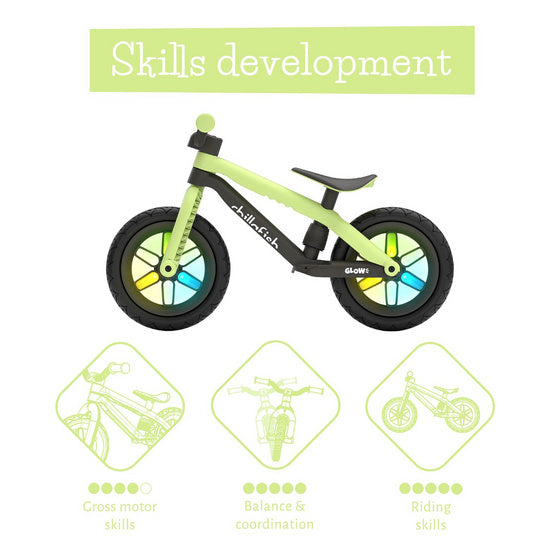 Chillafish Bicicleta De Aprendizaje Bmxie04 Glow Pistache - Rideshop