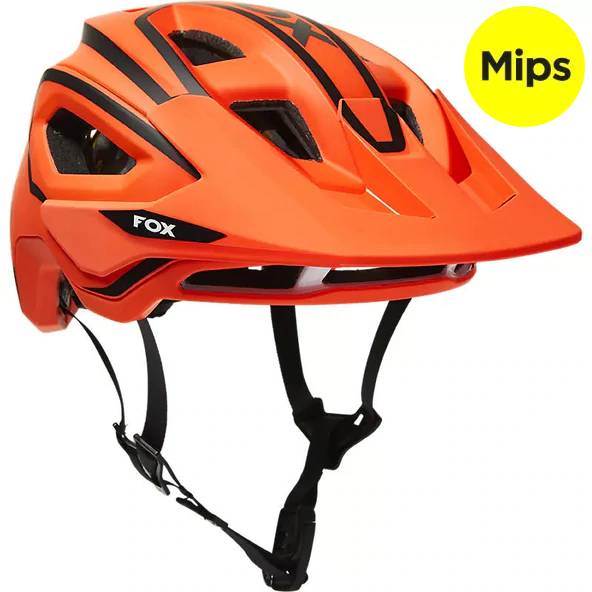 FOX Casco Bicicleta Speedframe Pro Dvide Naranjo - Rideshop