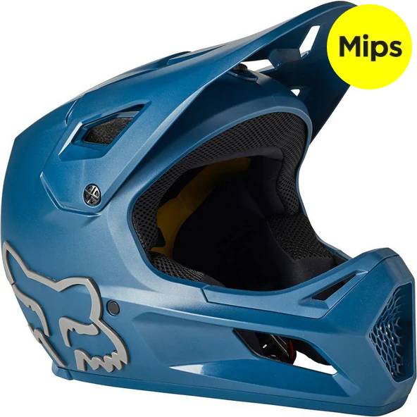 Casco Bicicleta Rampage Azul Fox Racing - Rideshop