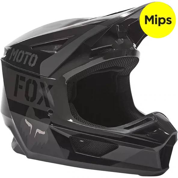 FOX Casco Moto V2 Nobyl Negro - Rideshop