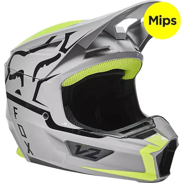 FOX Casco Moto V2 Merz Gris - Rideshop