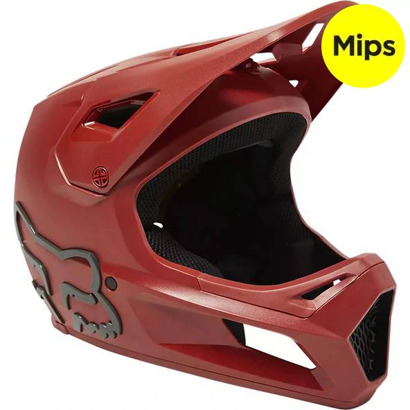 Casco Bicicleta Rampage Rojo Fox Racing - Rideshop