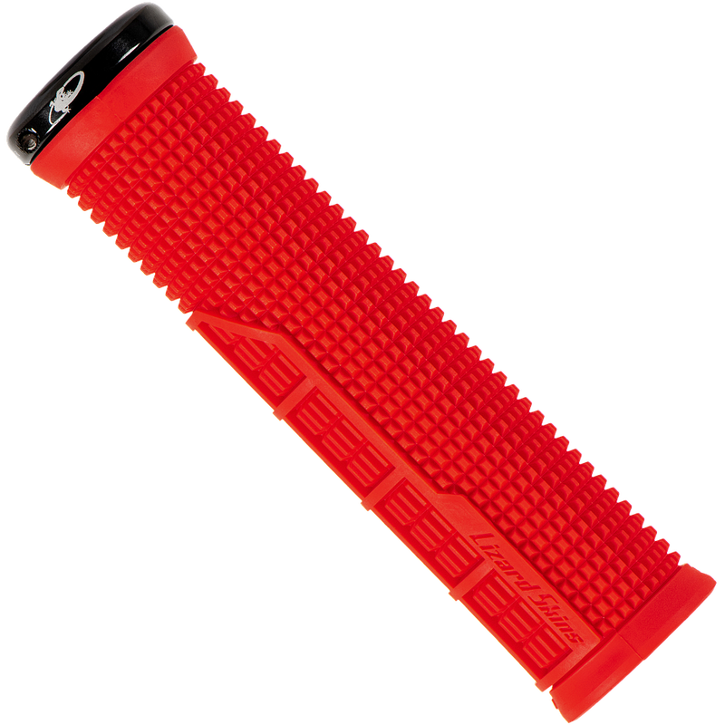 Lizard Skins puños Machine lock-on (Rojo) - Rideshop