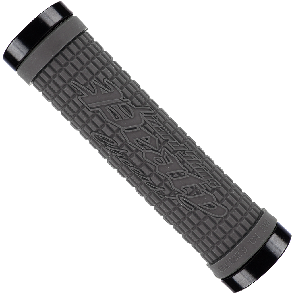 Lizard Skins puños Peaty lock-on (Gris) - Rideshop