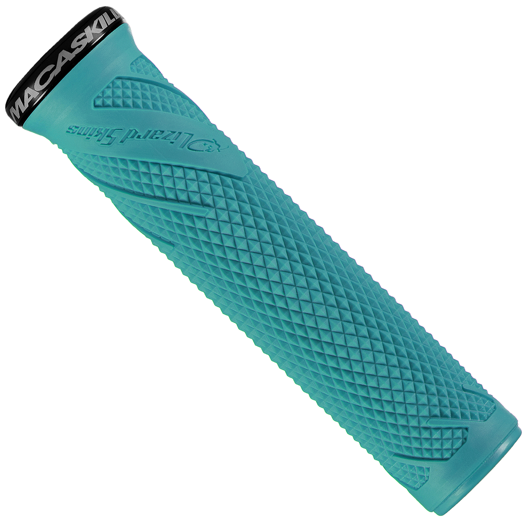 Lizard Skins puños Danny MacAskill lock-on (Verde Azulado) - Rideshop