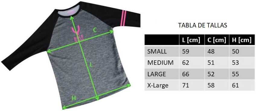 Bikeyoke Polera Rider'S Jersey Rosada - Rideshop