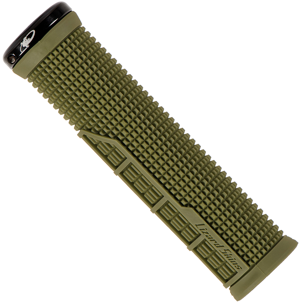 Lizard Skins puños Machine lock-on (Oliva) - Rideshop