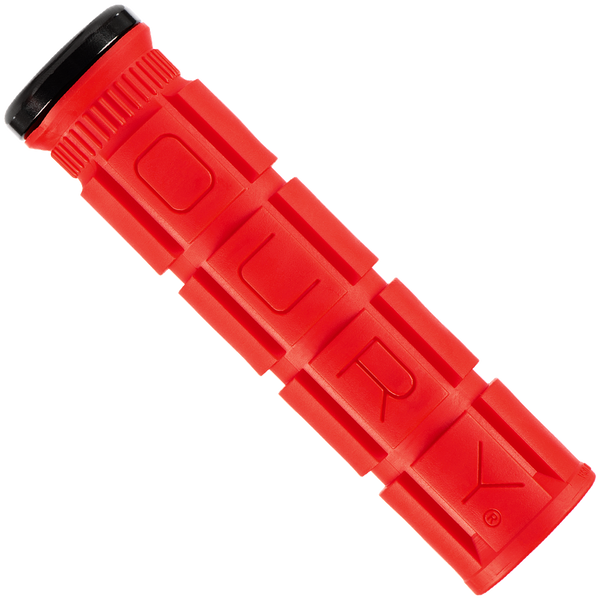 Lizard Skins puños Oury V2 lock-on (Rojo) - Rideshop