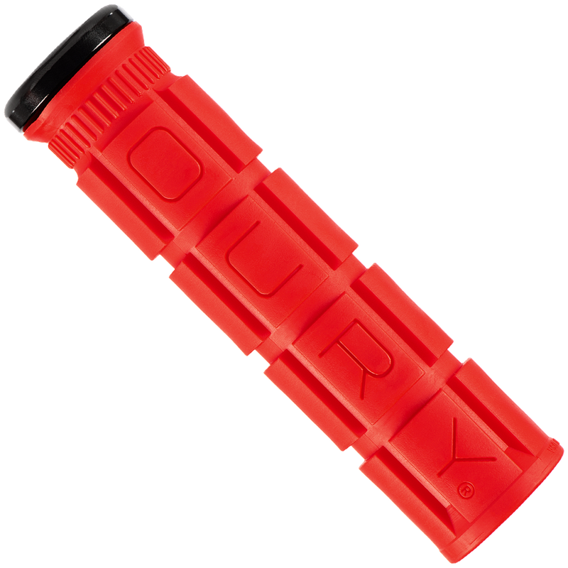 Lizard Skins puños Oury V2 lock-on (Rojo) - Rideshop