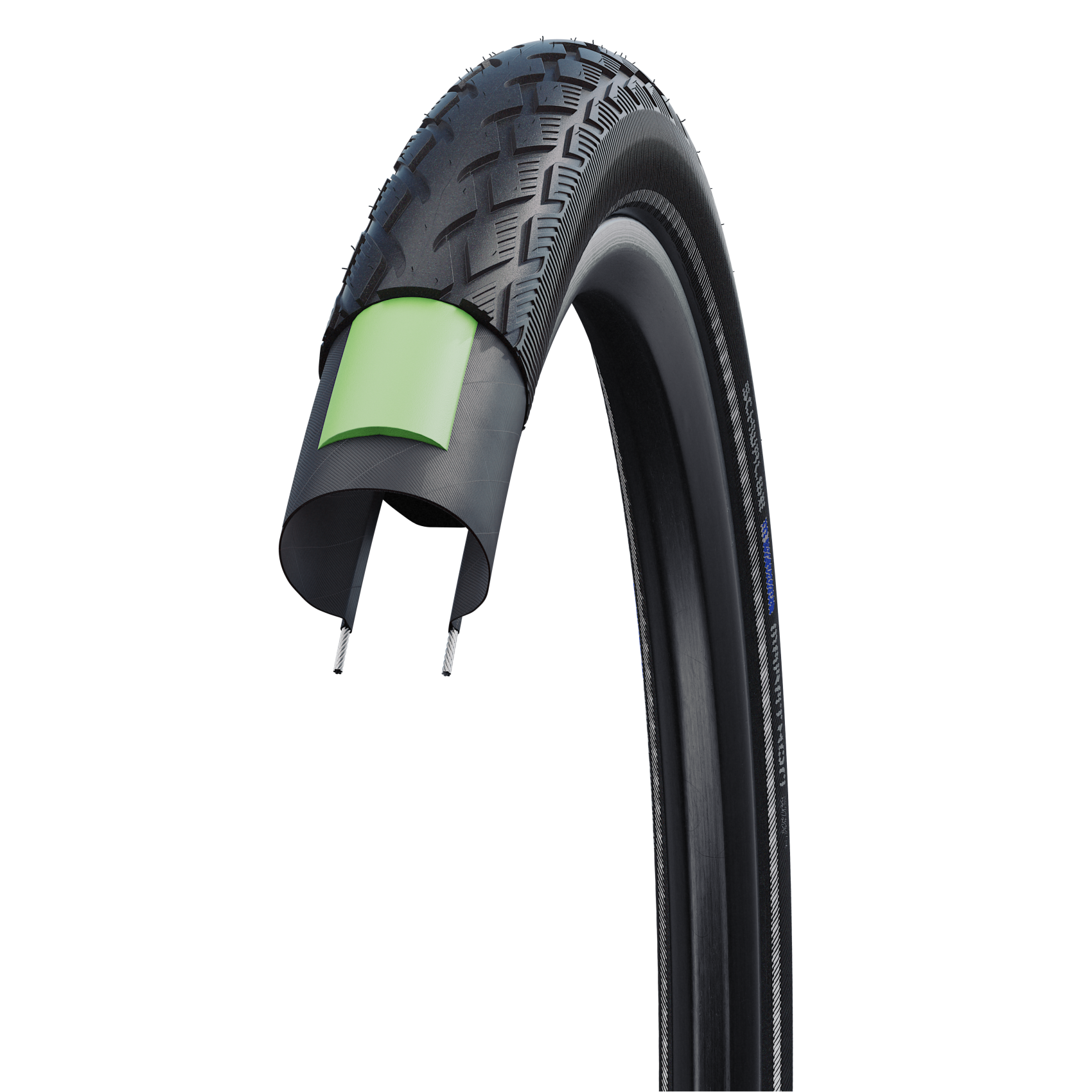 Schwalbe Neumático Marathon Greenguard Twinskin Addix 700X25C - Rideshop