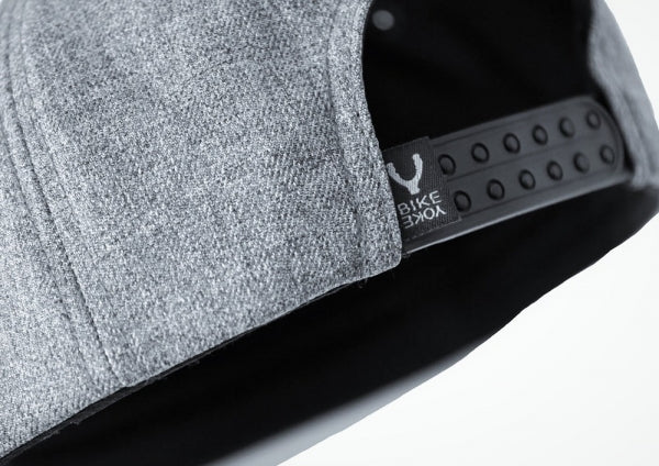 Bikeyoke Jockey Logo Cap (Gris) - Rideshop