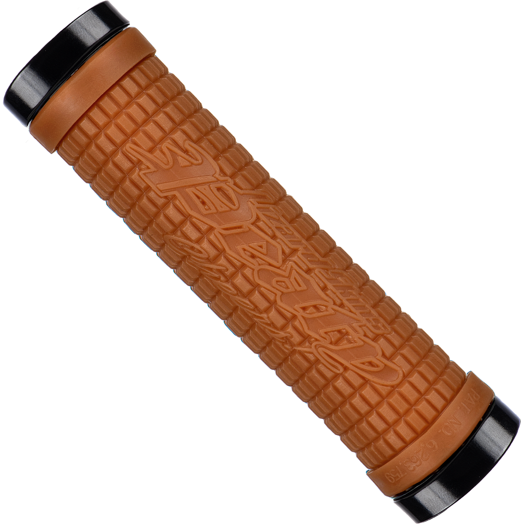 Lizard Skins puños Peaty lock-on (Café Goma) - Rideshop