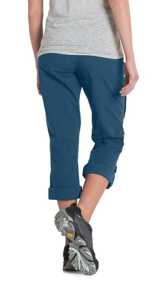 Pantalón Mujer Spire Roll-Up Deep Harbor Kühl - Rideshop