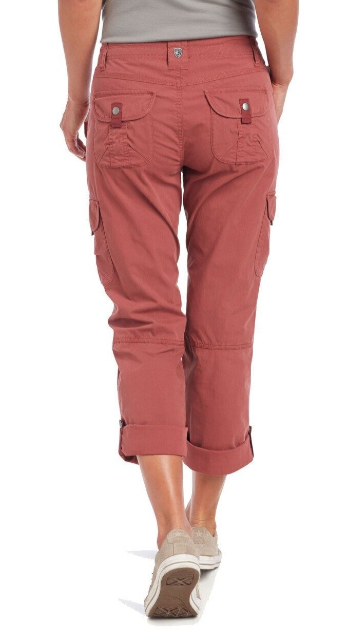 Pantalón Mujer Splash Roll-Up Antique Rose Kühl - Rideshop