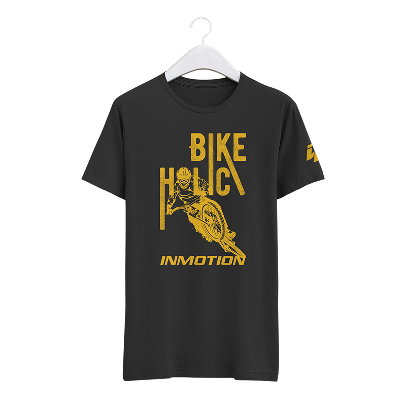 Polera Bikeholic Negro Inmotion - Rideshop