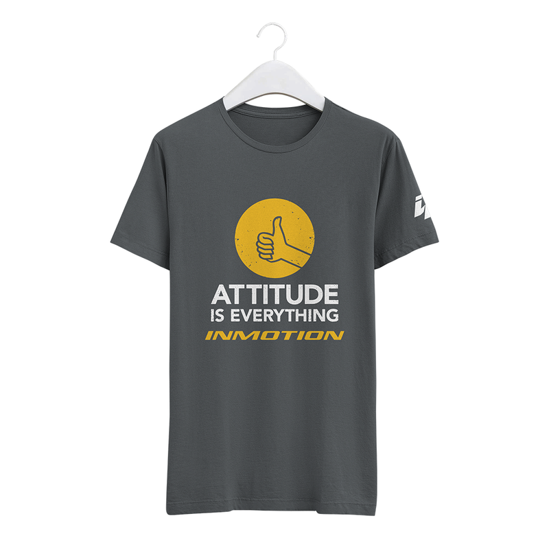 Polera Attitude Is Everything Gris Inmotion - Rideshop