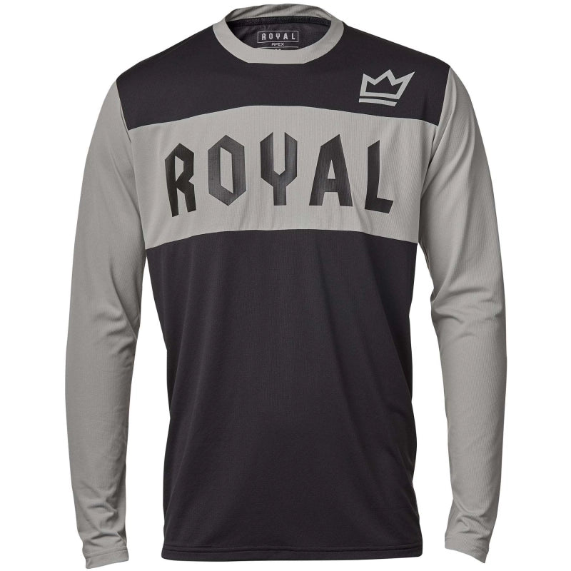 Royal Racing Jersey Apex Ls Grey/Black - Rideshop