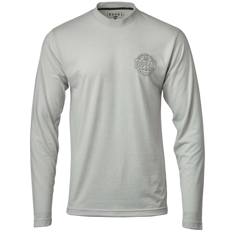 Royal Racing Jersey Core Ls Outfitters Grey Heather - Rideshop
