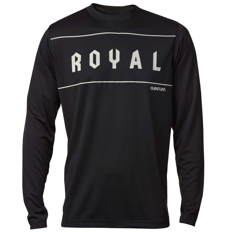Royal Racing Jersey Quantum Ls Black - Rideshop