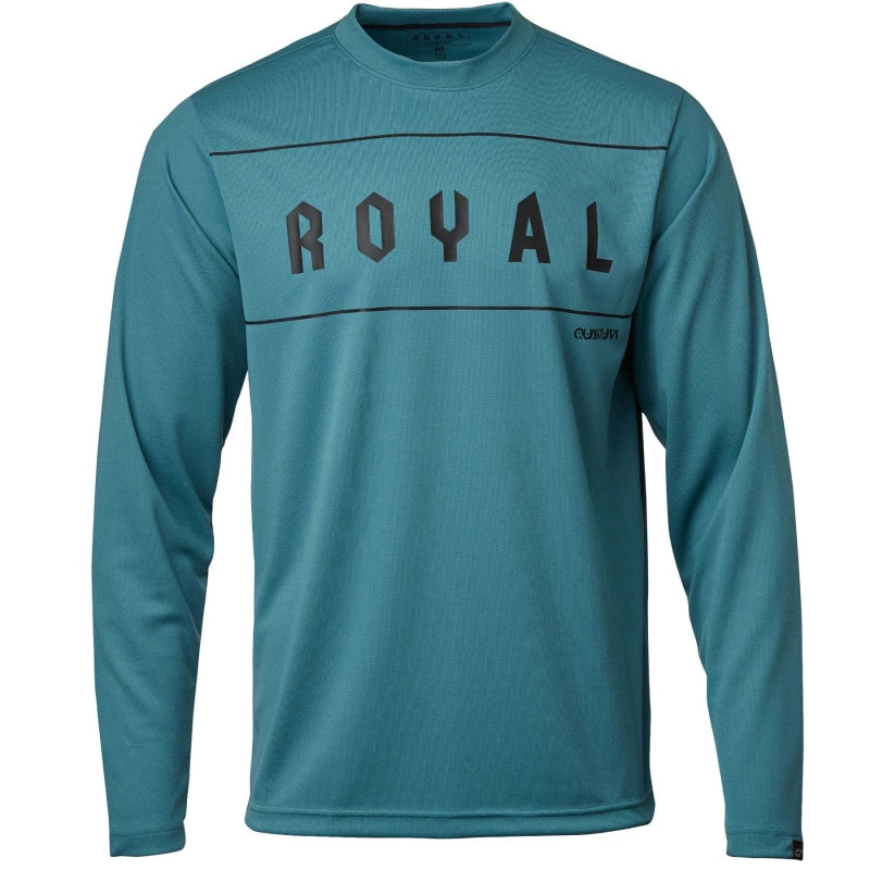 Royal Racing Jersey Quantum Ls Steel Blue - Rideshop