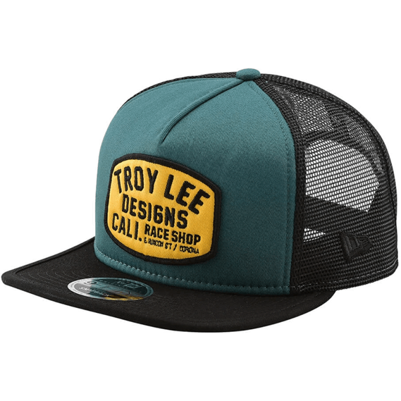 Jockey Troy Lee Blockworks Pine Needle Green / Gold - Rideshop