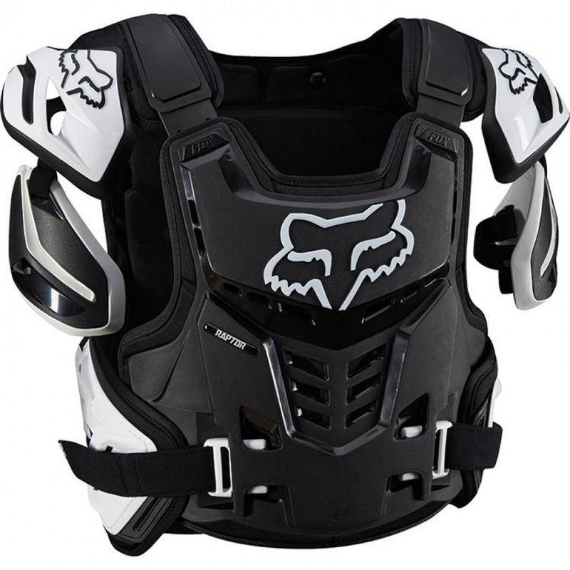 Jofa Moto Raptor Vest Negro Blanco Fox-Rideshop