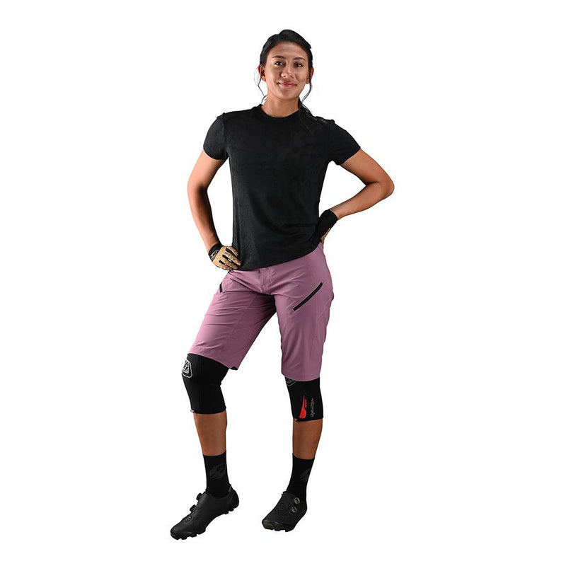 Short de Bicicleta Lilium Shell Morado Troy Lee Designs - Rideshop