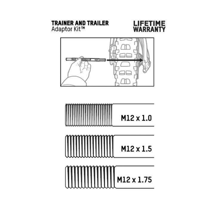 Kit Adaptador Rodillo y Coche 1.0 1.5 MM Blackburn - Rideshop