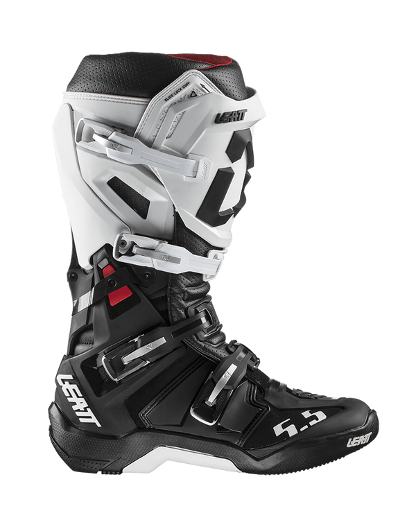 Leatt Botas de MotoGPX 5.5 FlexLock Blanco/Negro - Rideshop